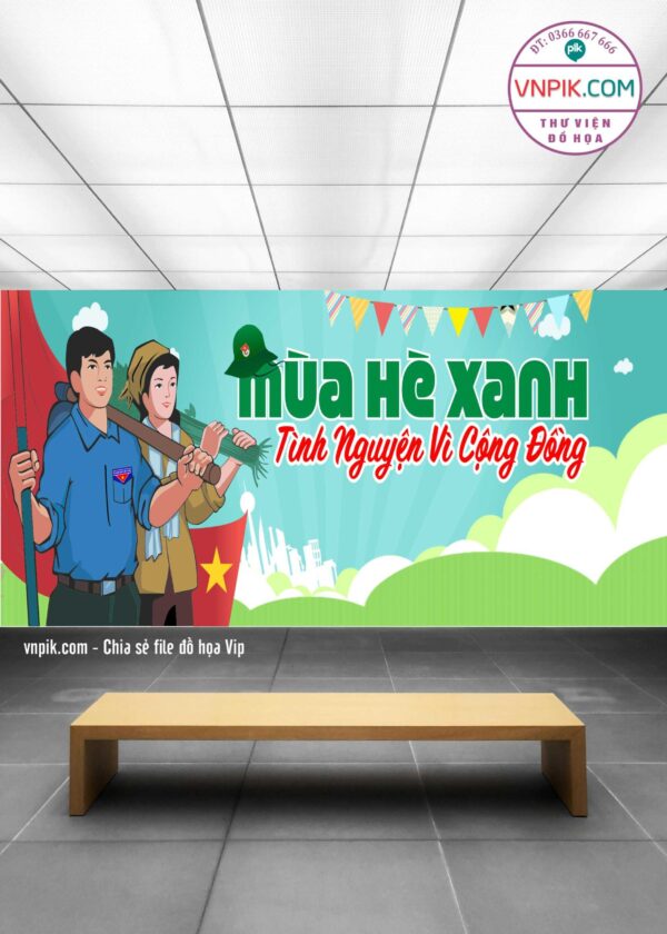 Market mùa hè xanh tình nguyện vì cộng đồng