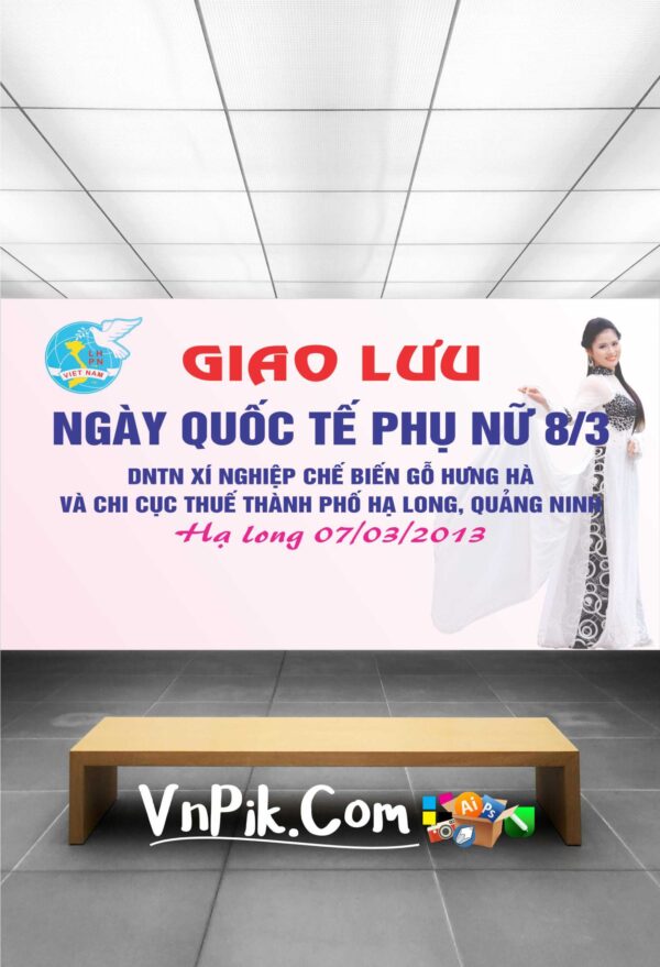 Phông nền ngày quốc tế phụ nữ 08 tháng 03 mẫu 2