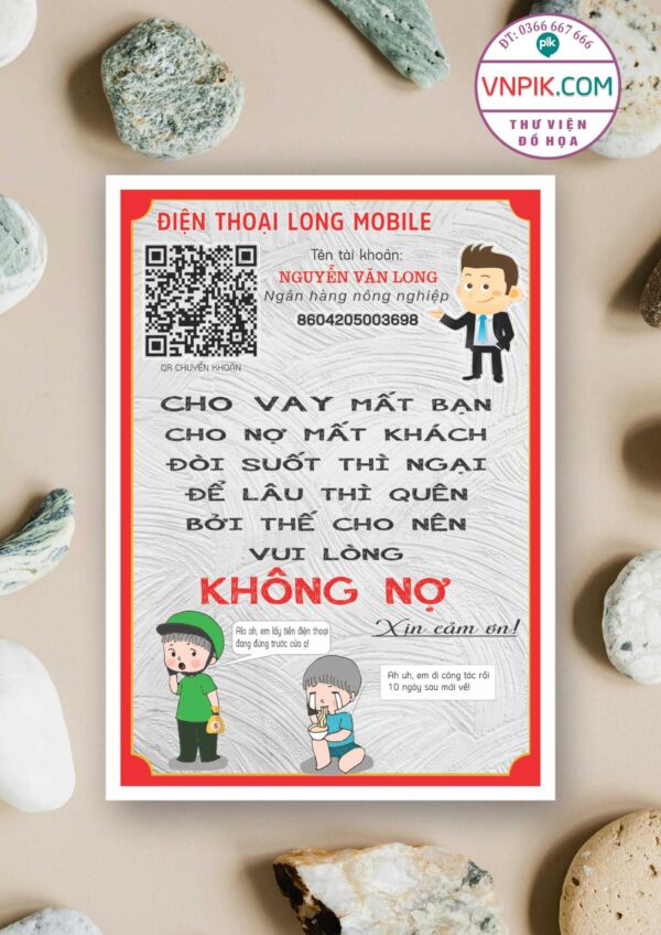 Mã QR điện thoại long mobile