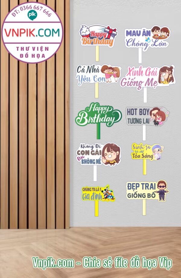 Tổng hợp 1 số Hashtag sinh nhật #1