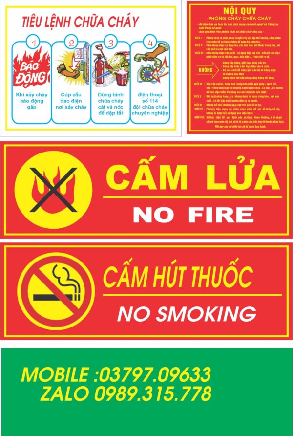 tiêu lệnh phòng cháy