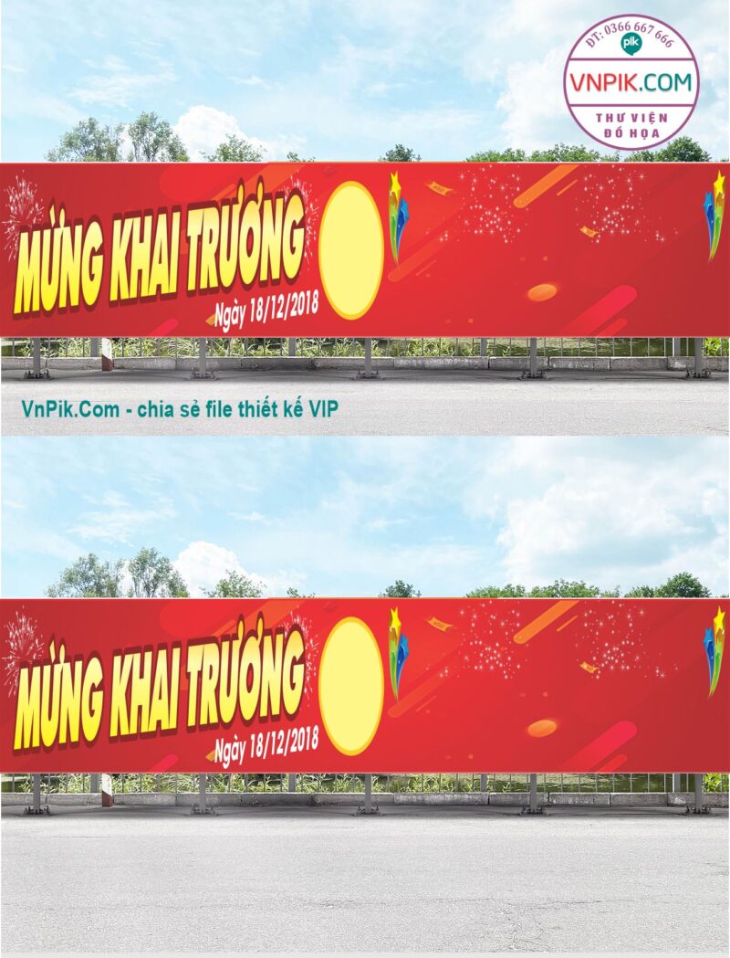 Mẫu Bangzon Khai Trương Quán Ăn, Nhà Hàng Đẹp File Vector Mẫu 21