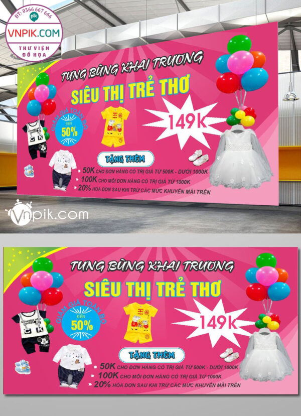 Mẫu Khuyến Mãi Khai Trương 13
