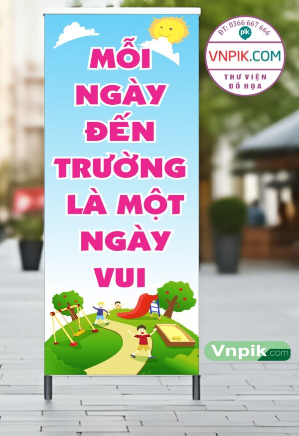 Mỗi ngày đến trường là một ngày vui