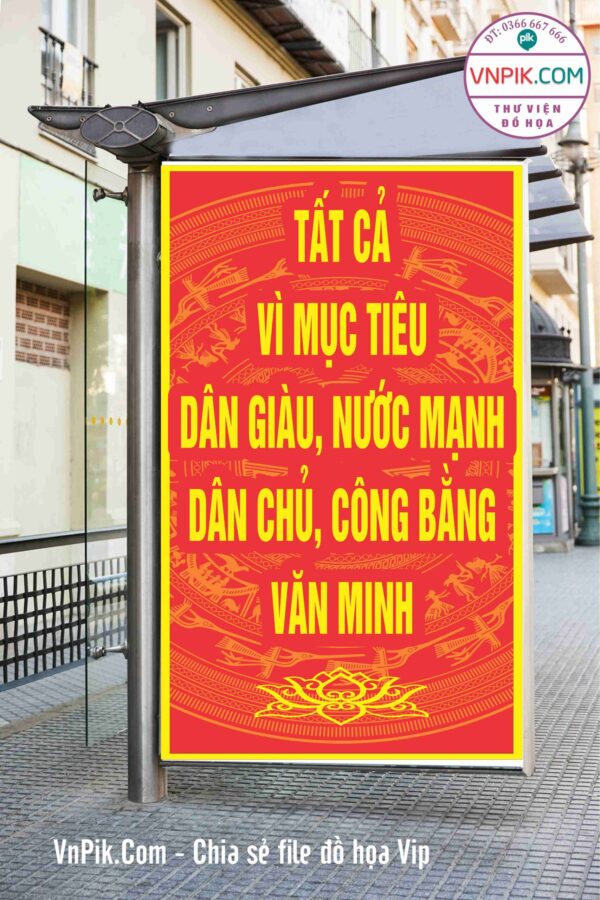 Phướn Tuyên Truyền Đẹp 18