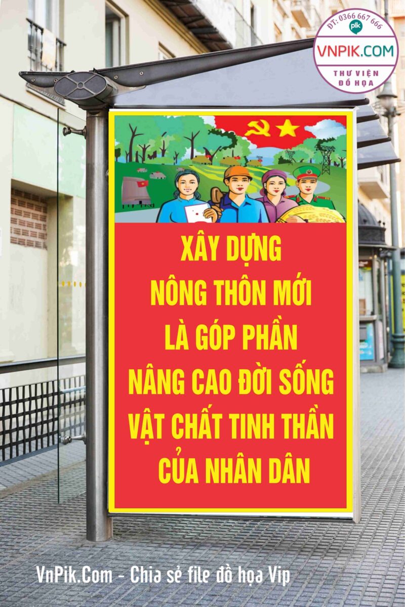 Phướn Tuyên Truyền Đẹp 24