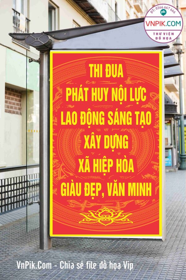 Phướn Tuyên Truyền Đẹp 25