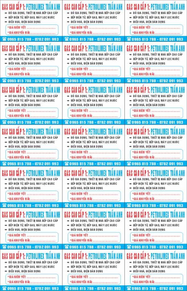 CARD GAS tuấn anh