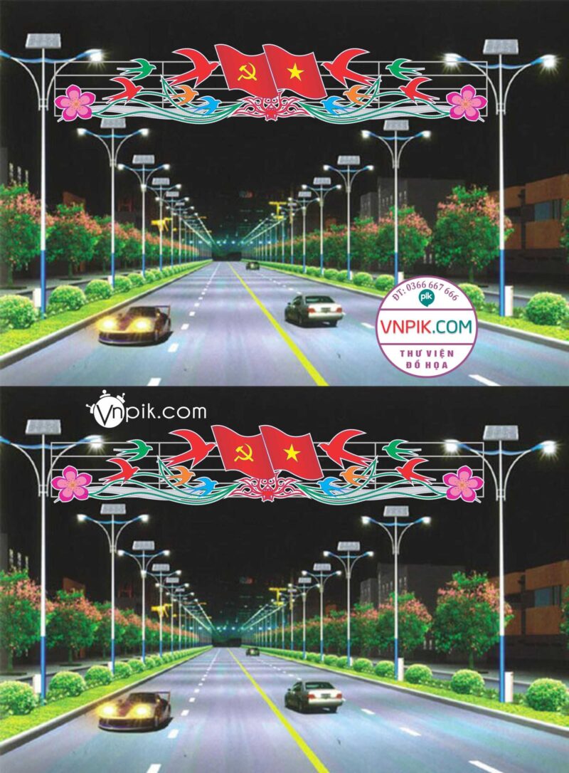 FILE COREL THIẾT KẾ CNC LED TRANG TRÍ ĐƯỜNG PHỐ, CỔNG CHÀO 56