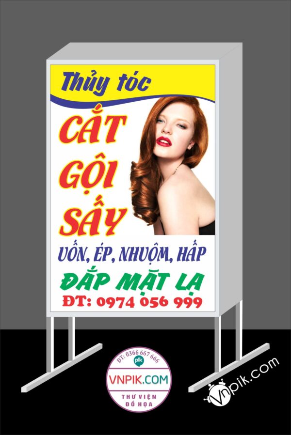Mẫu biển vẫy thuỷ tóc cát gội sấy, đắp mặt nạ