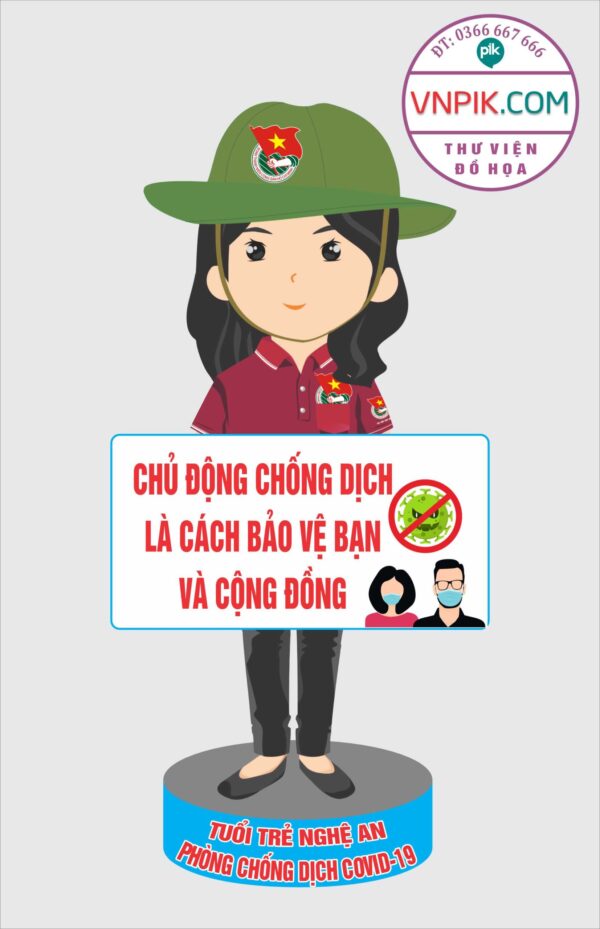 tổng hợp 1 số mẫu chibi công đoàn đẹp 07