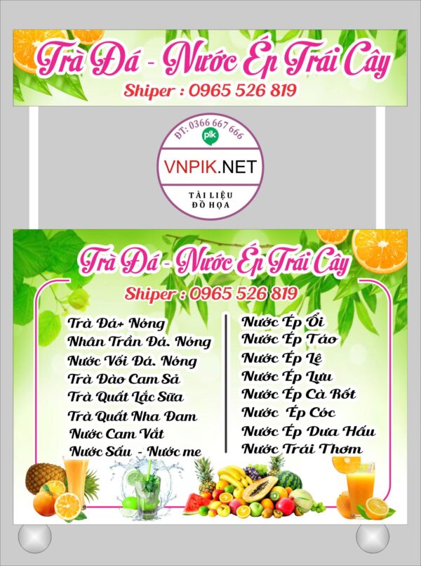 Biển Dán Xe Đẩy Hàng