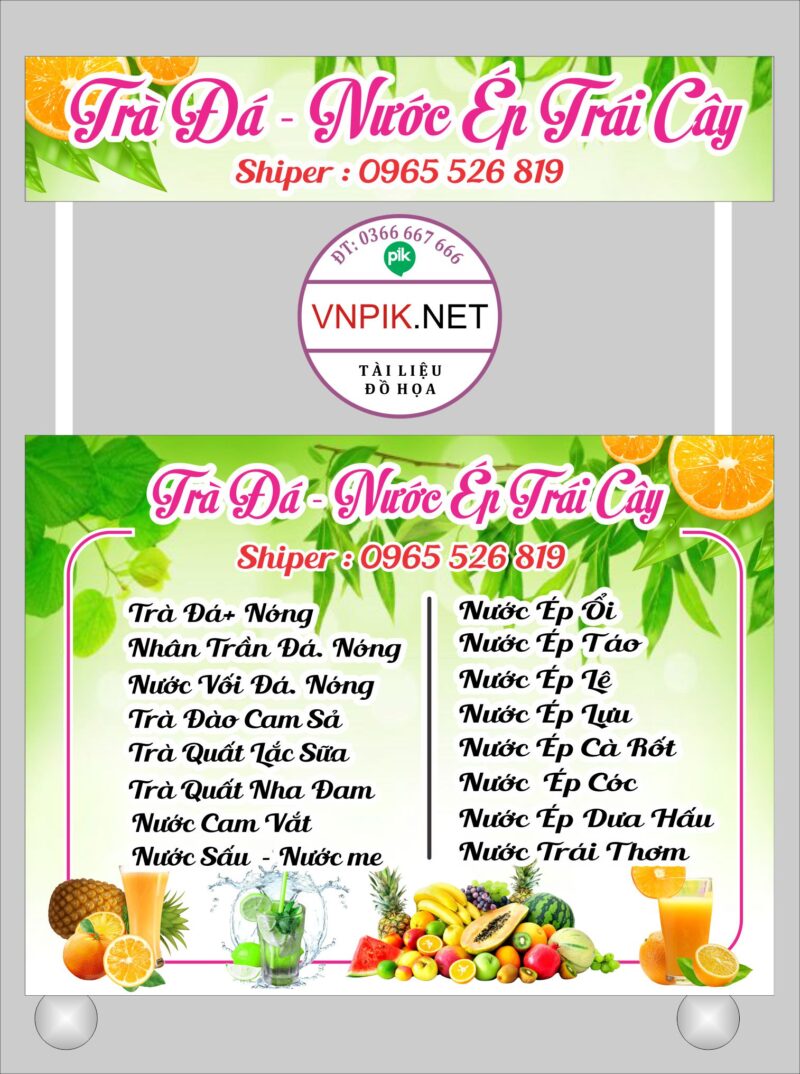 Biển Dán Xe Đẩy Hàng