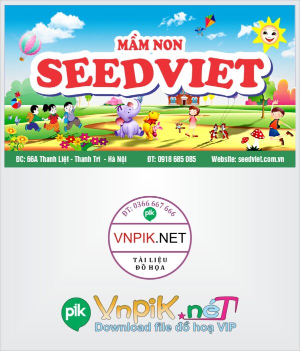 Vector maket Mầm Non 1-6 #2