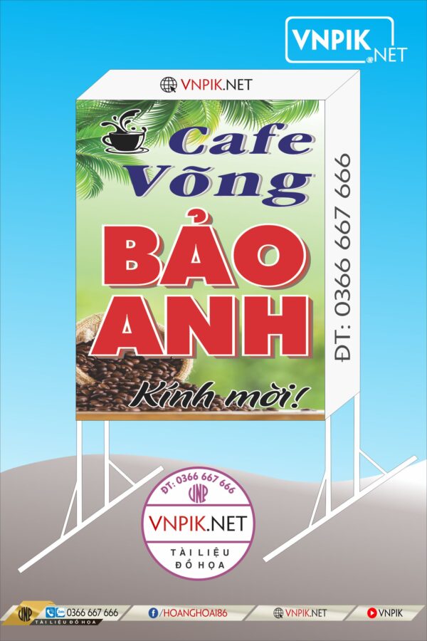 Mẫu Bảng Biển Quảng Cáo Công Ty File Corel 127
