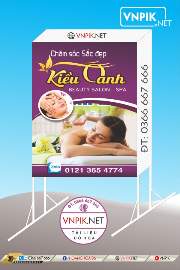 Mẫu Bảng Biển Quảng Cáo Công Ty File Corel 131